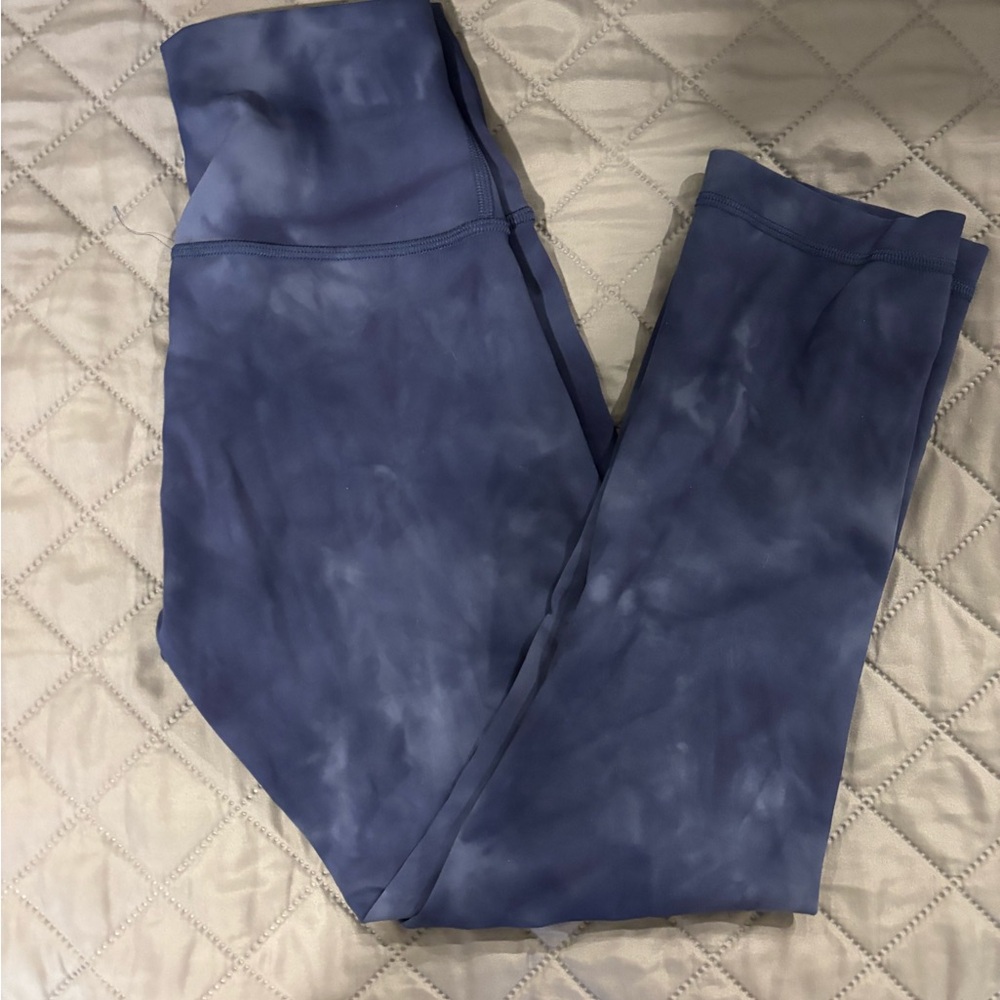 Lululemon Diamond Dye Wunder Trains 21”
